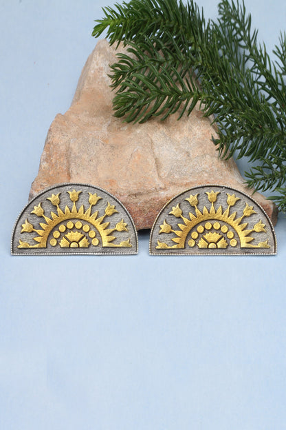 Handcrafted Craved Earrings 