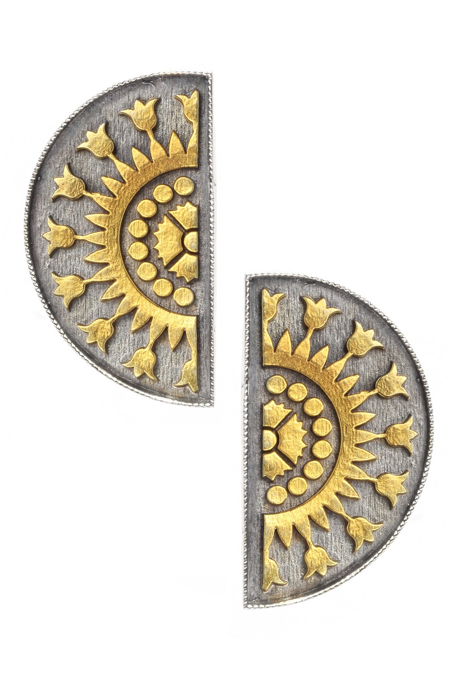 Handcrafted Craved Earrings 