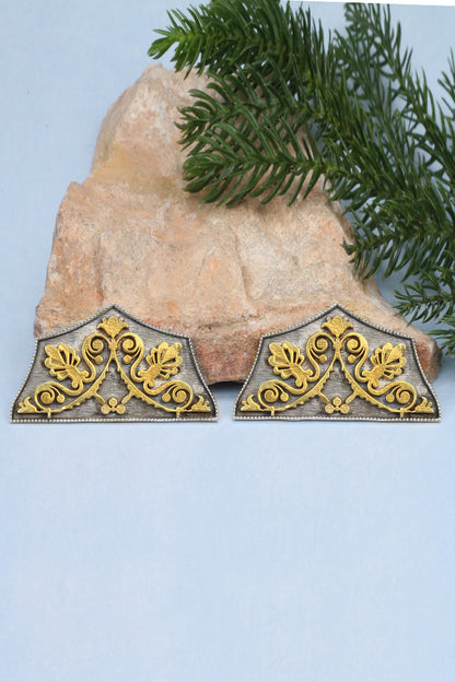 Handcrafted Craved Earrings 