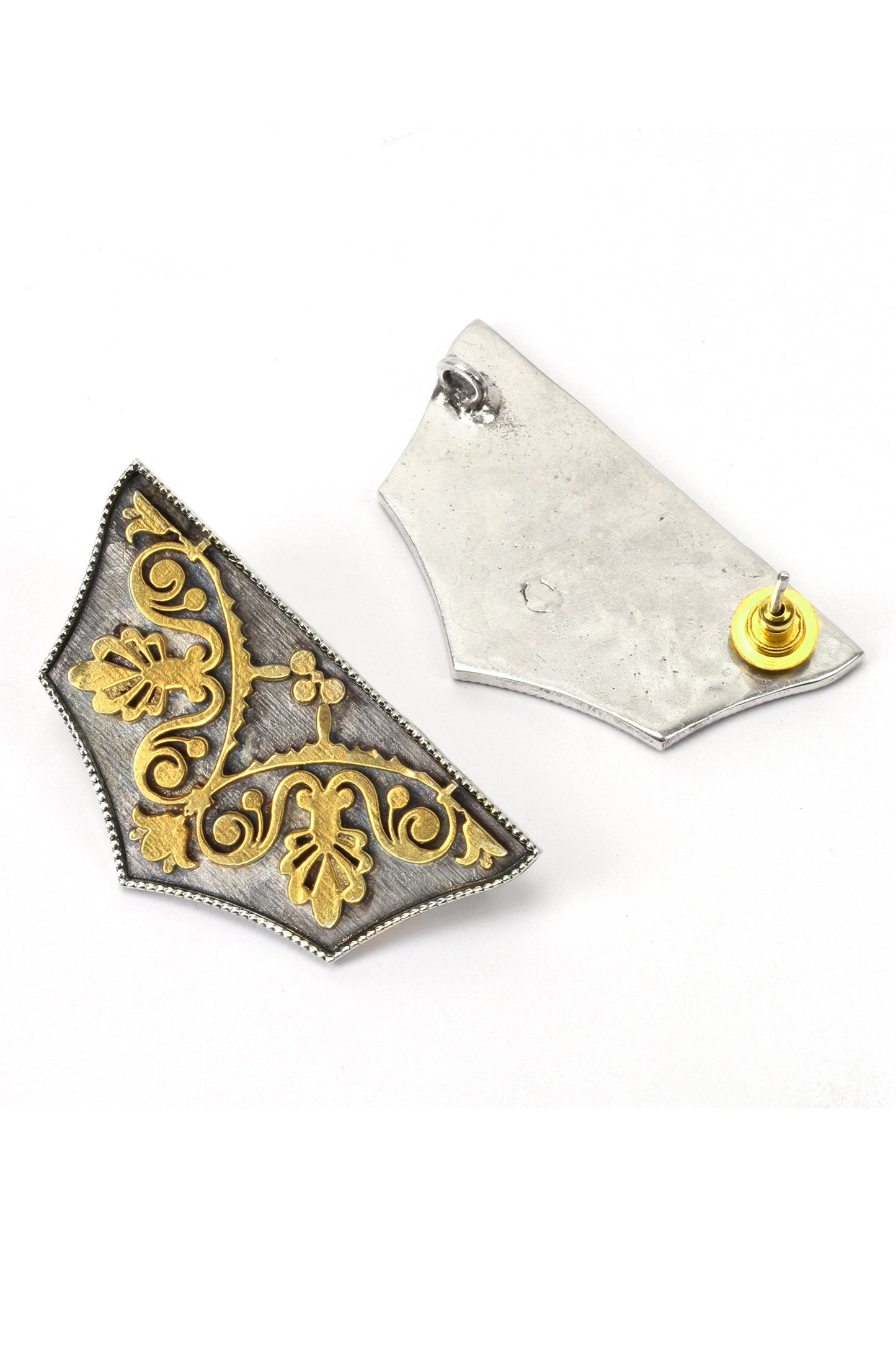 Handcrafted Craved Earrings 