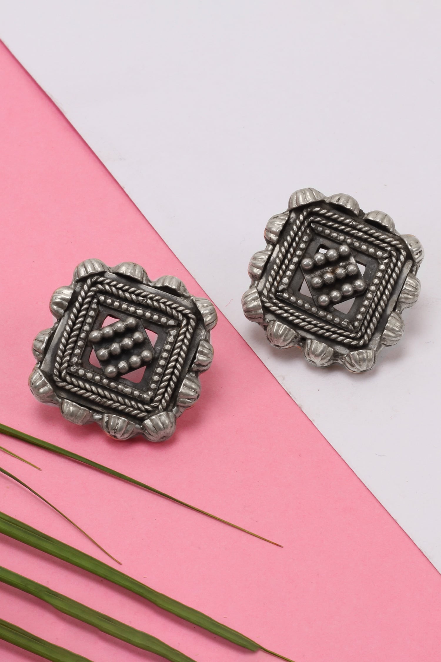 Handcrafted Stud Earrings 