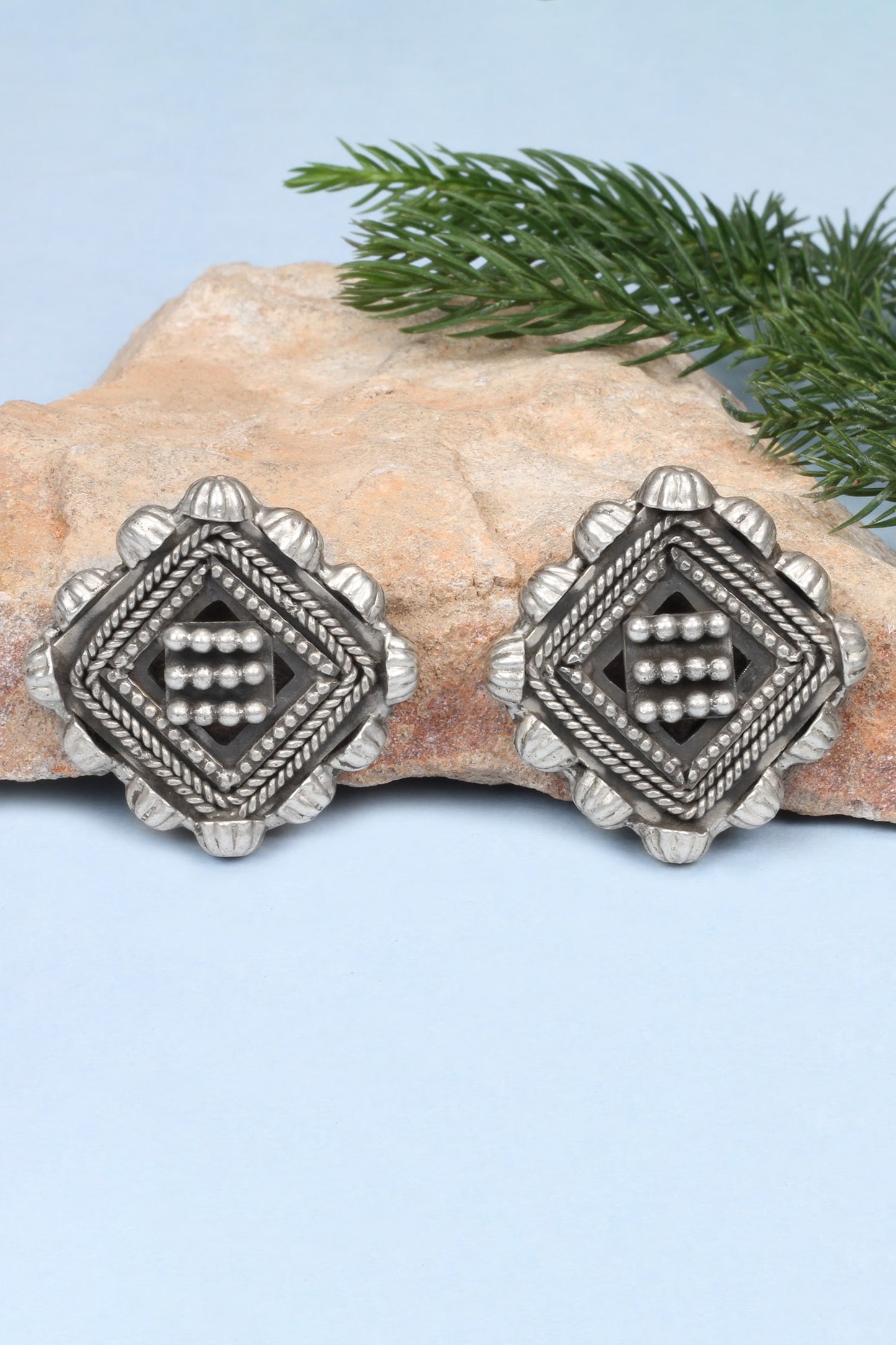 Handcrafted Stud Earrings 