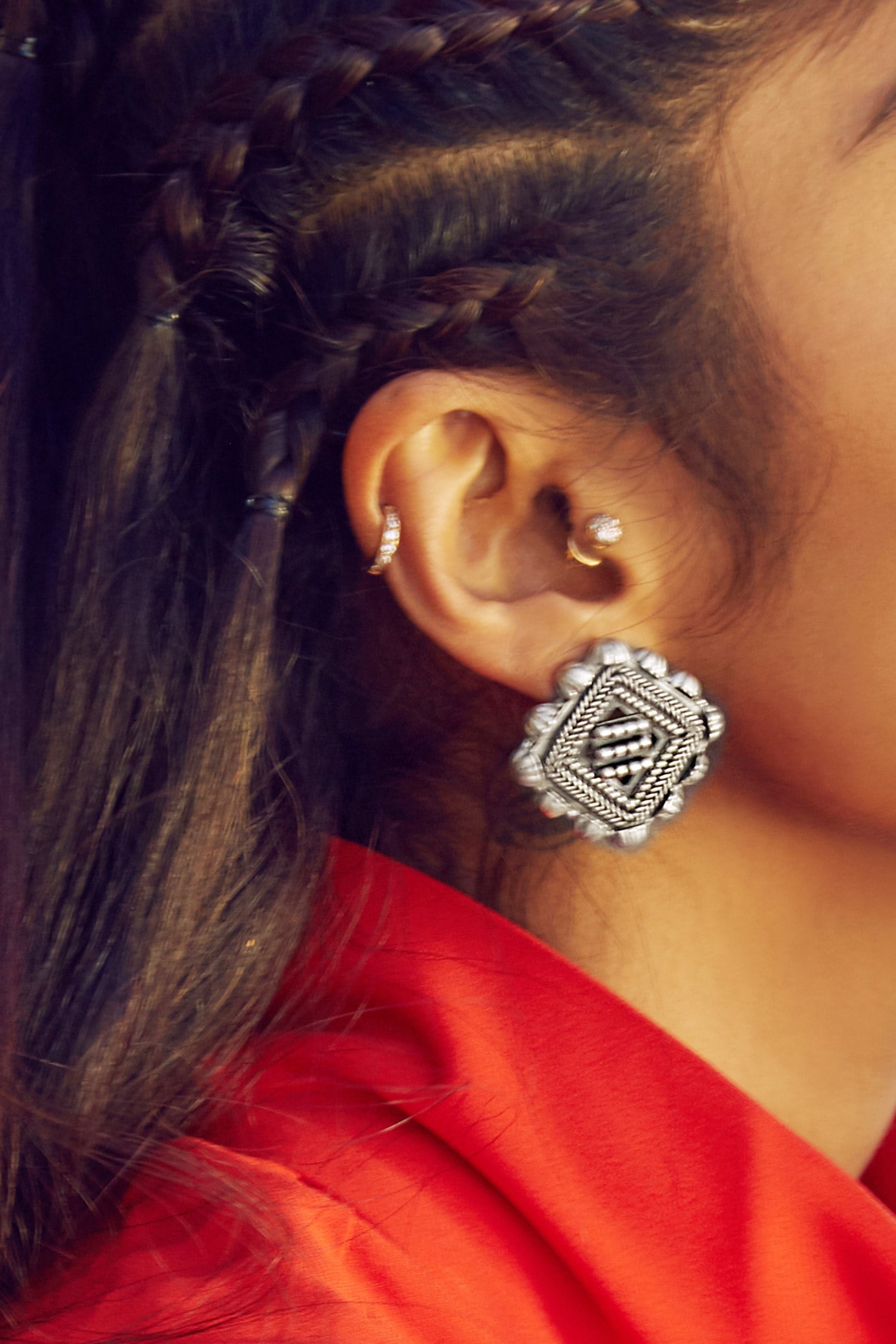 Handcrafted Stud Earrings 