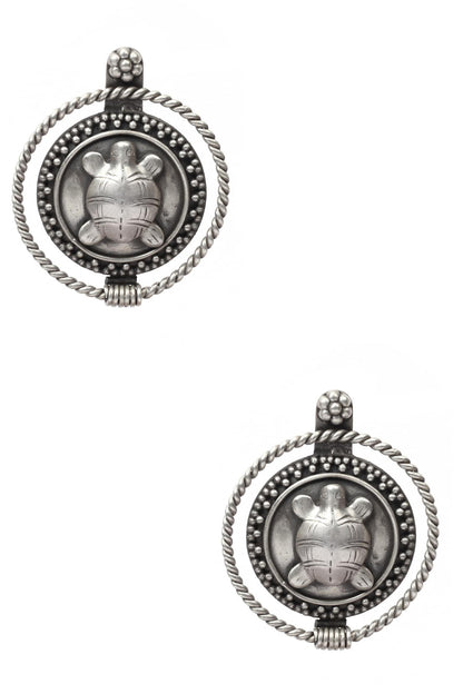 Handcrafted Circular Earrings 