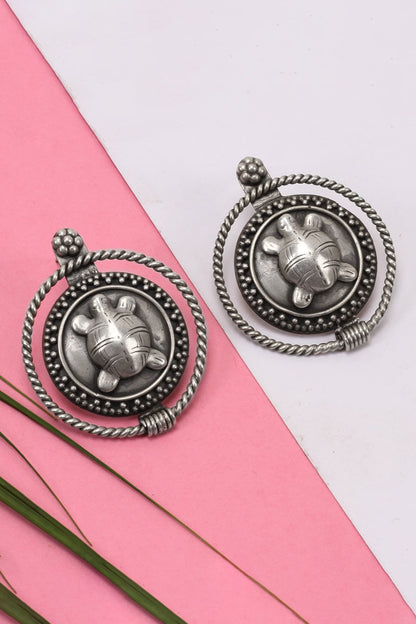 Handcrafted Circular Earrings 