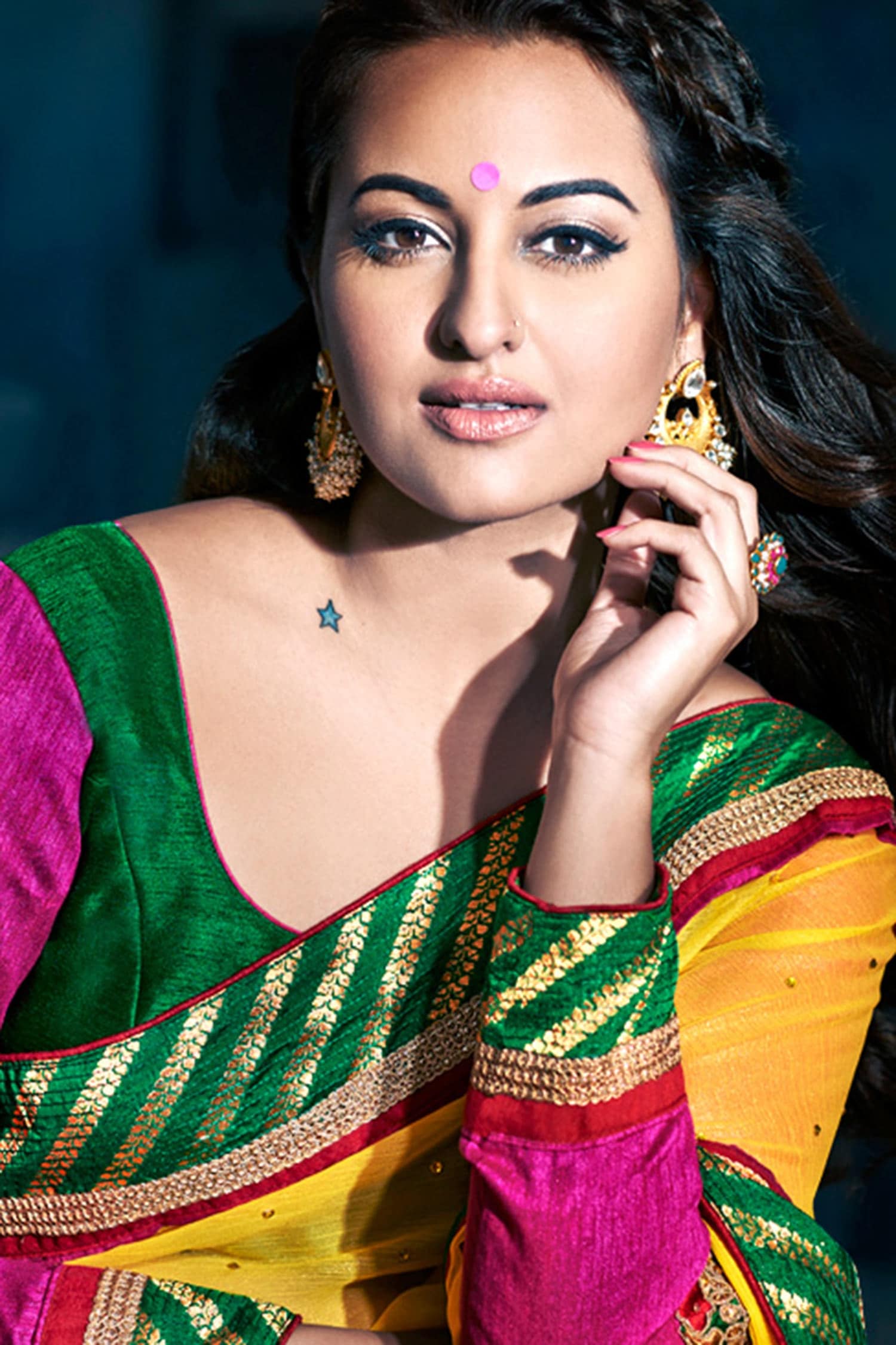 Studded Chandbalis 