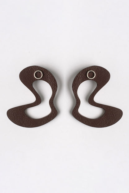 Abstract Stud Earrings 