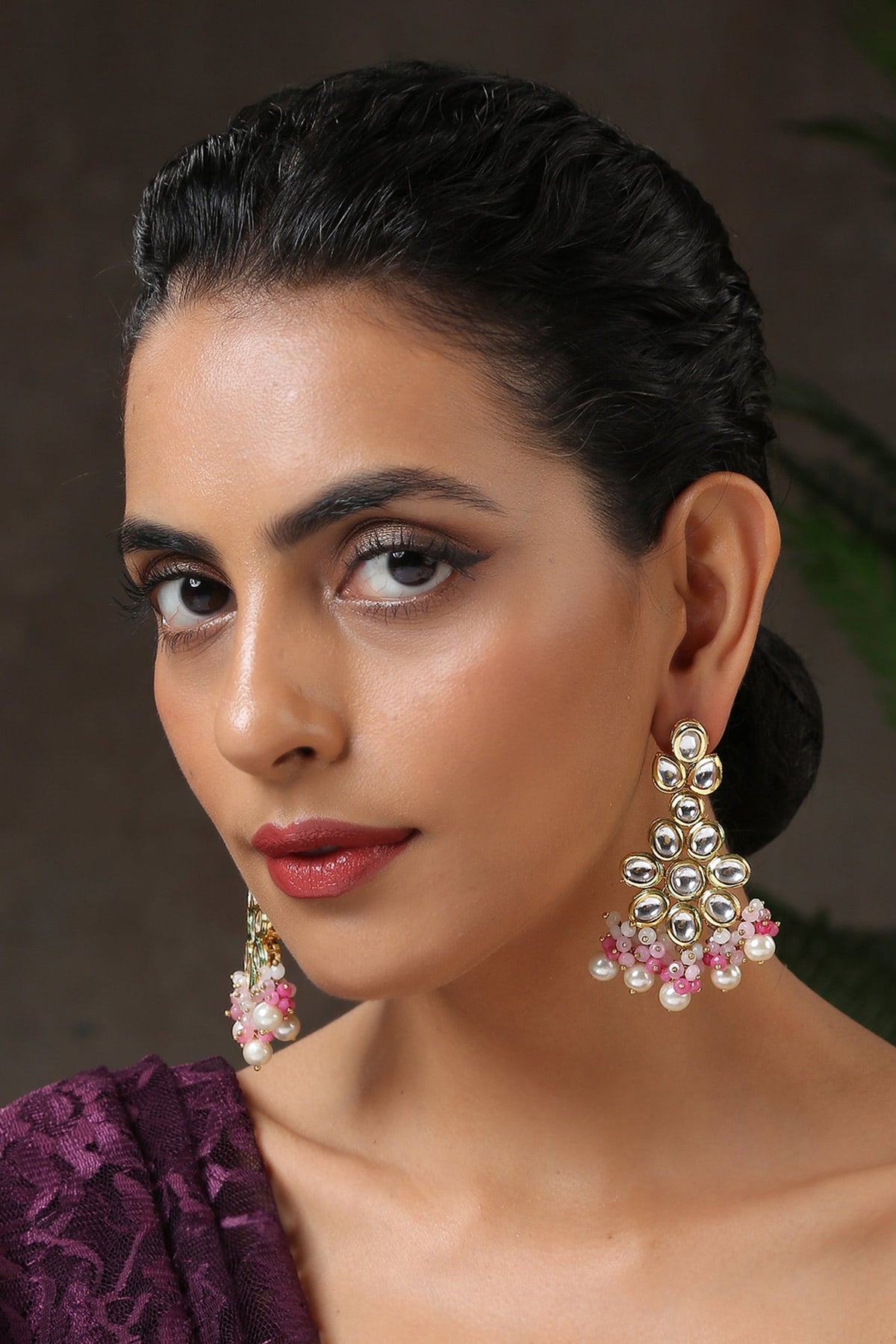 Stone Drop Earrings 