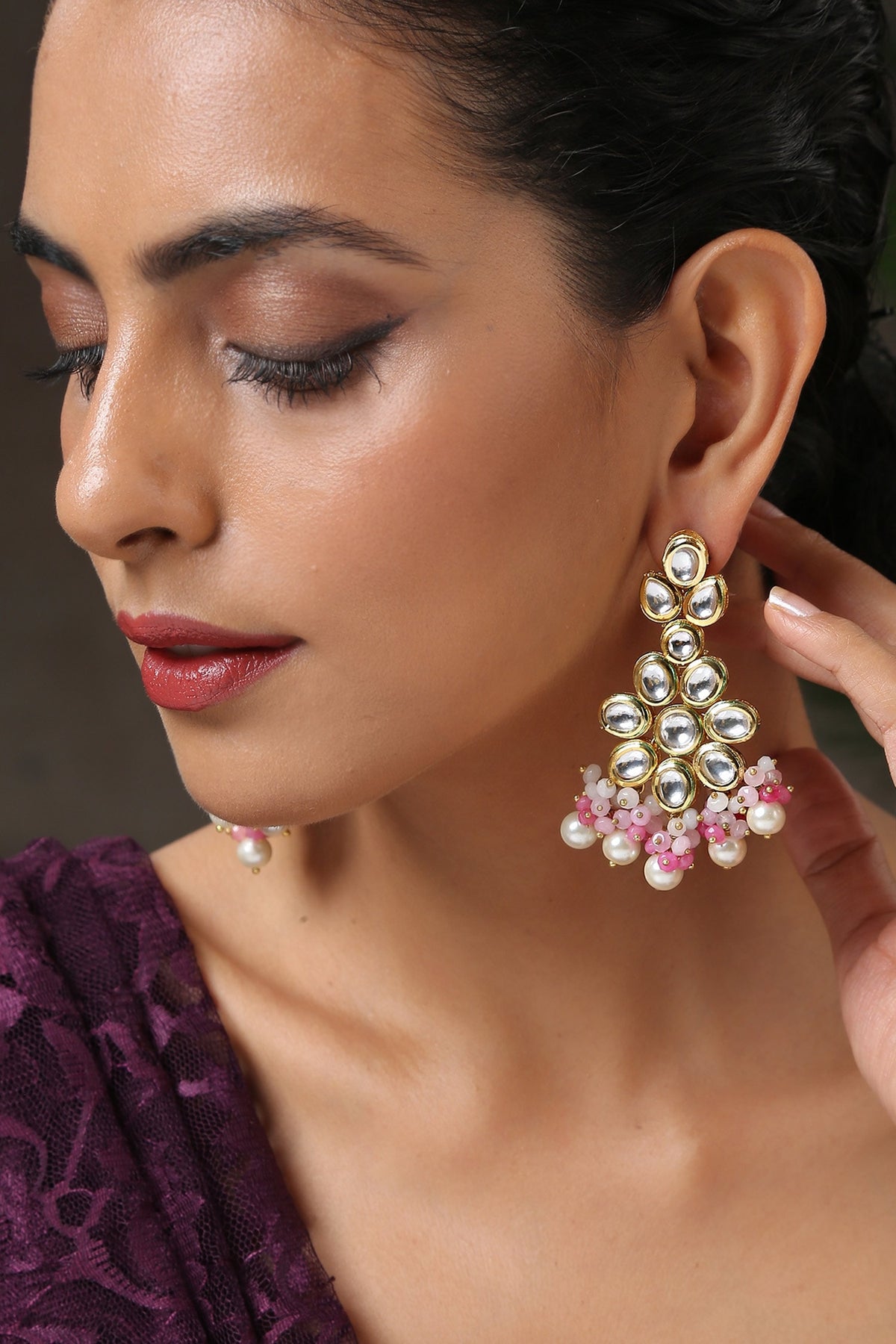 Stone Drop Earrings 