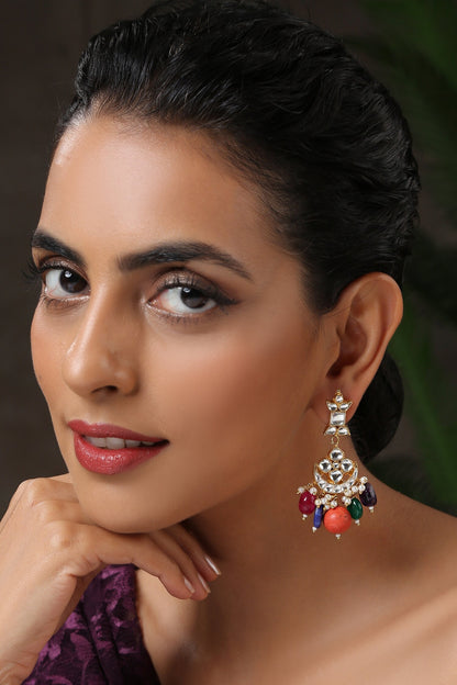 Stone Drop Chandbalis 