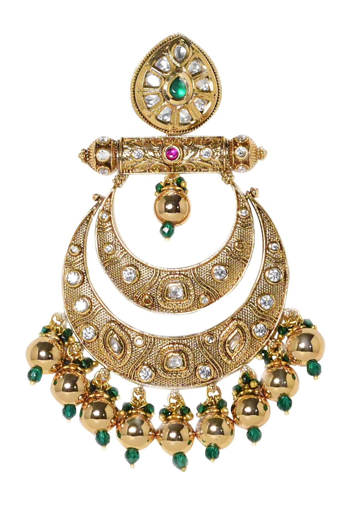 Antique Tiered Chandbalis 