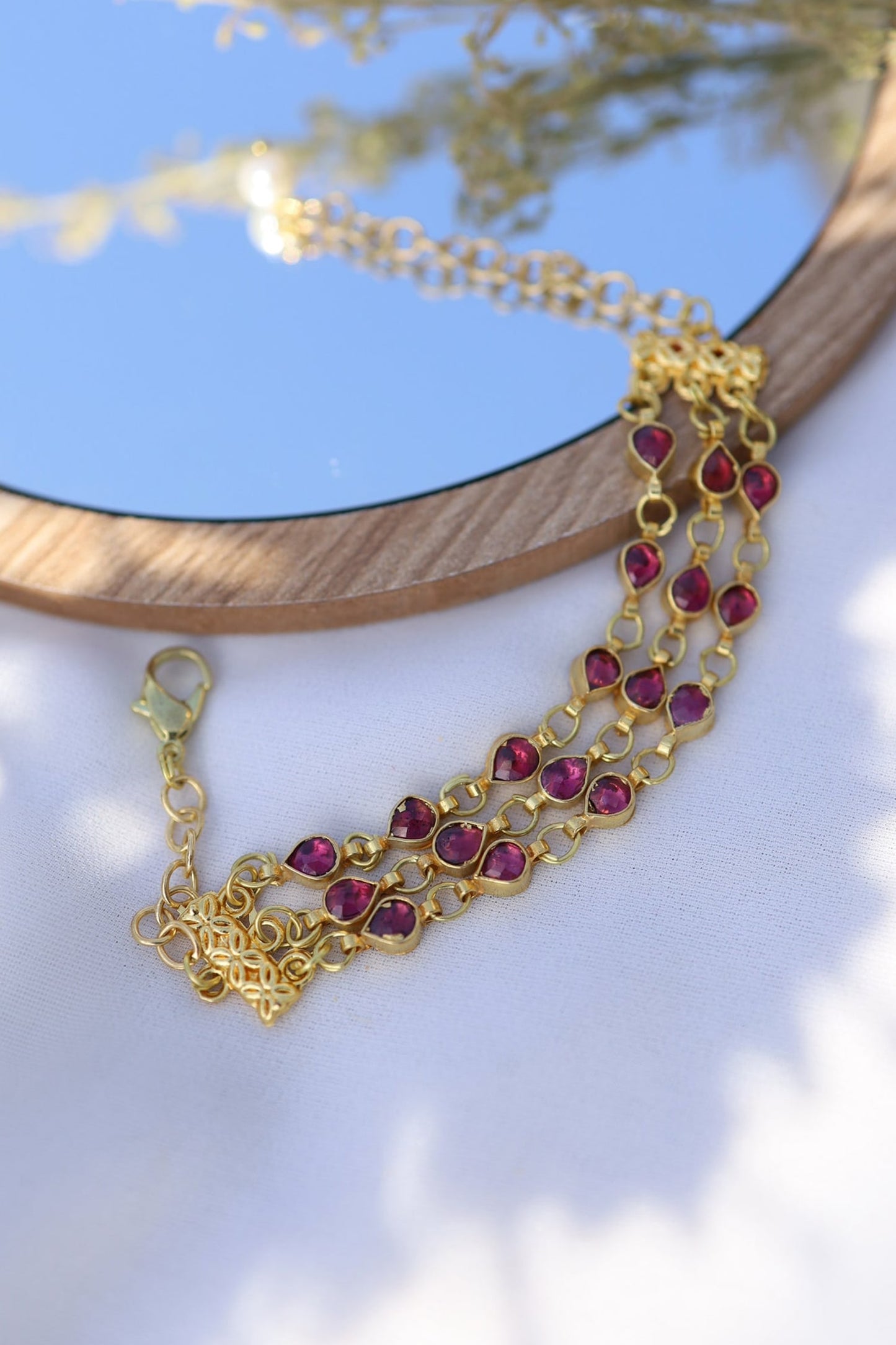 Multi Layered Kundan Bracelet 