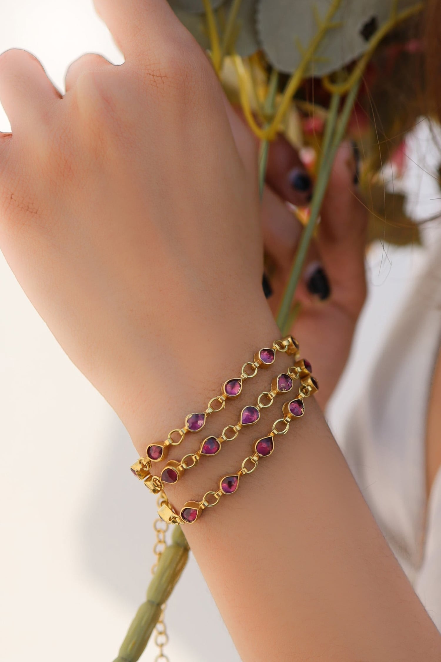 Multi Layered Kundan Bracelet 