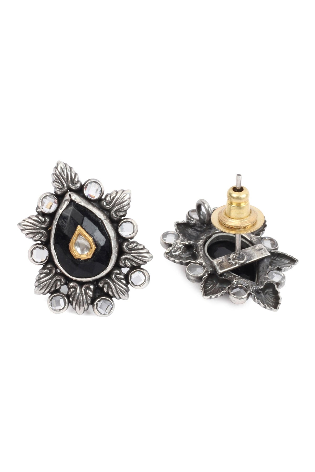 Handcrafted Teardrop Studs 