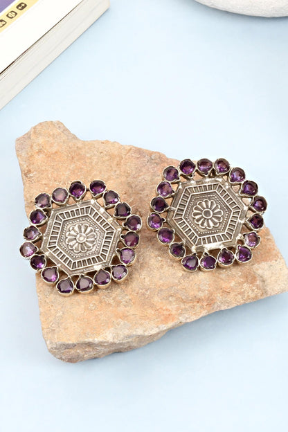 Handcrafted Stud Earrings 