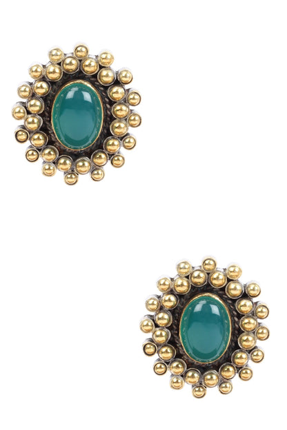 Handcrafted Carved Studs 