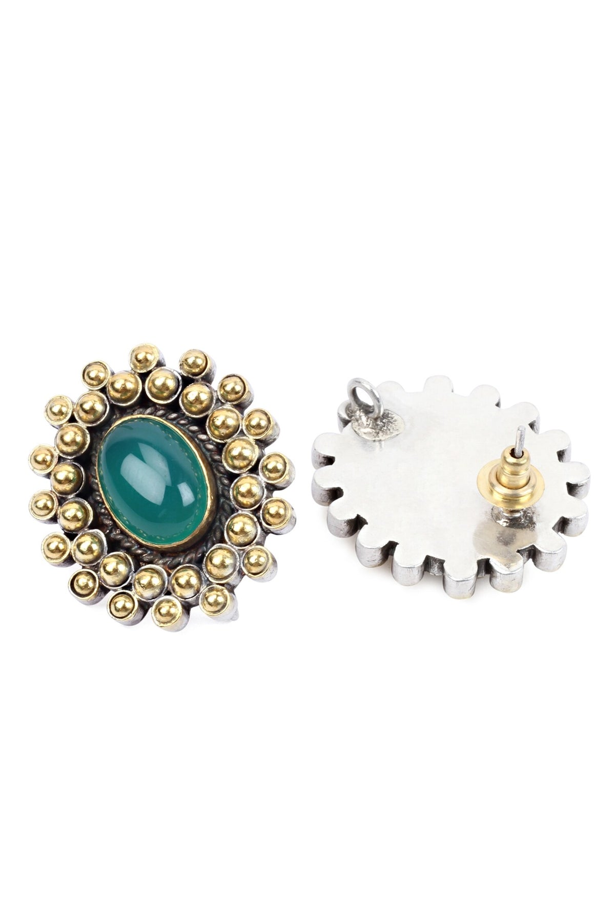 Handcrafted Carved Studs 
