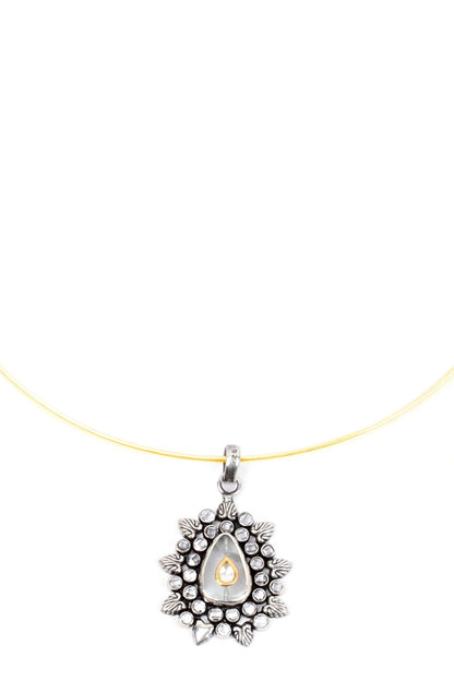 Handcrafted Stone Pendant Necklace 