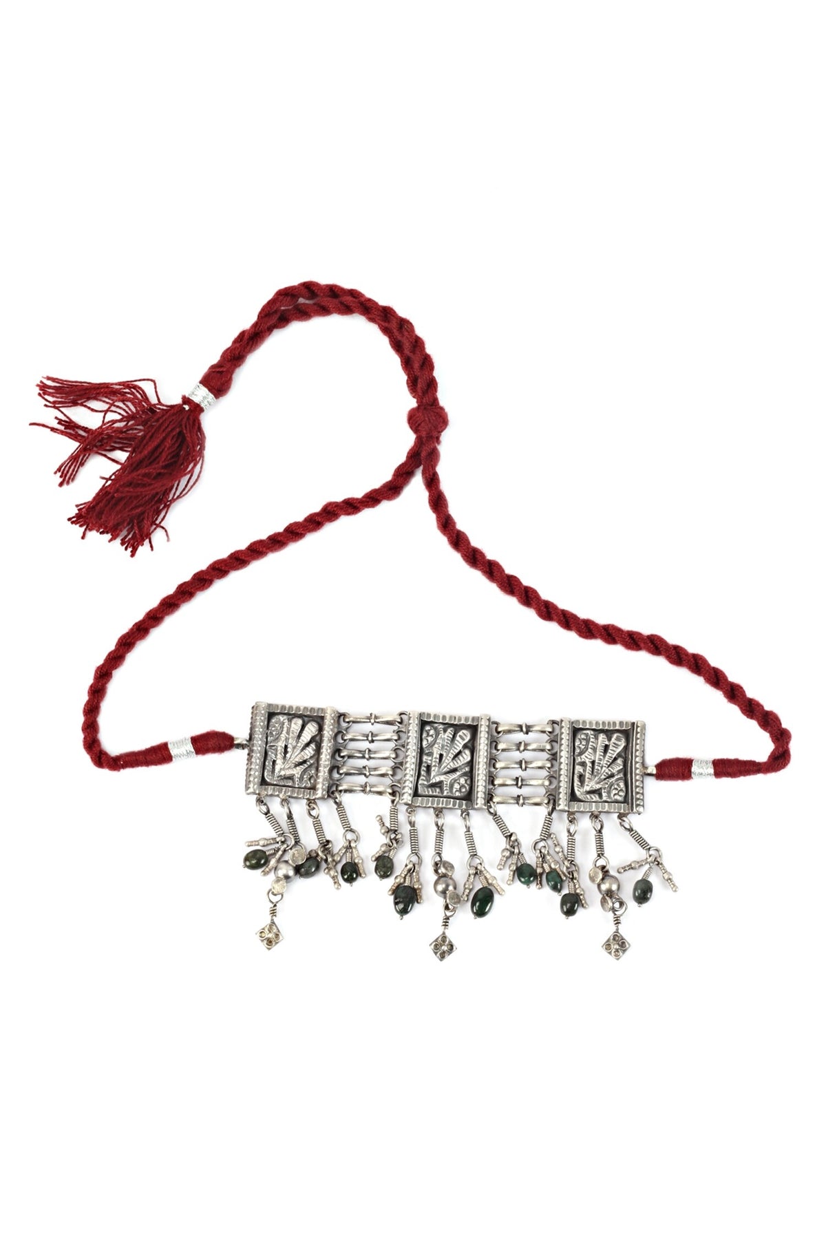 Handcrafted Carved Choker 