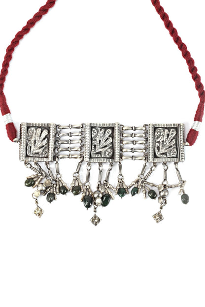 Handcrafted Carved Choker 