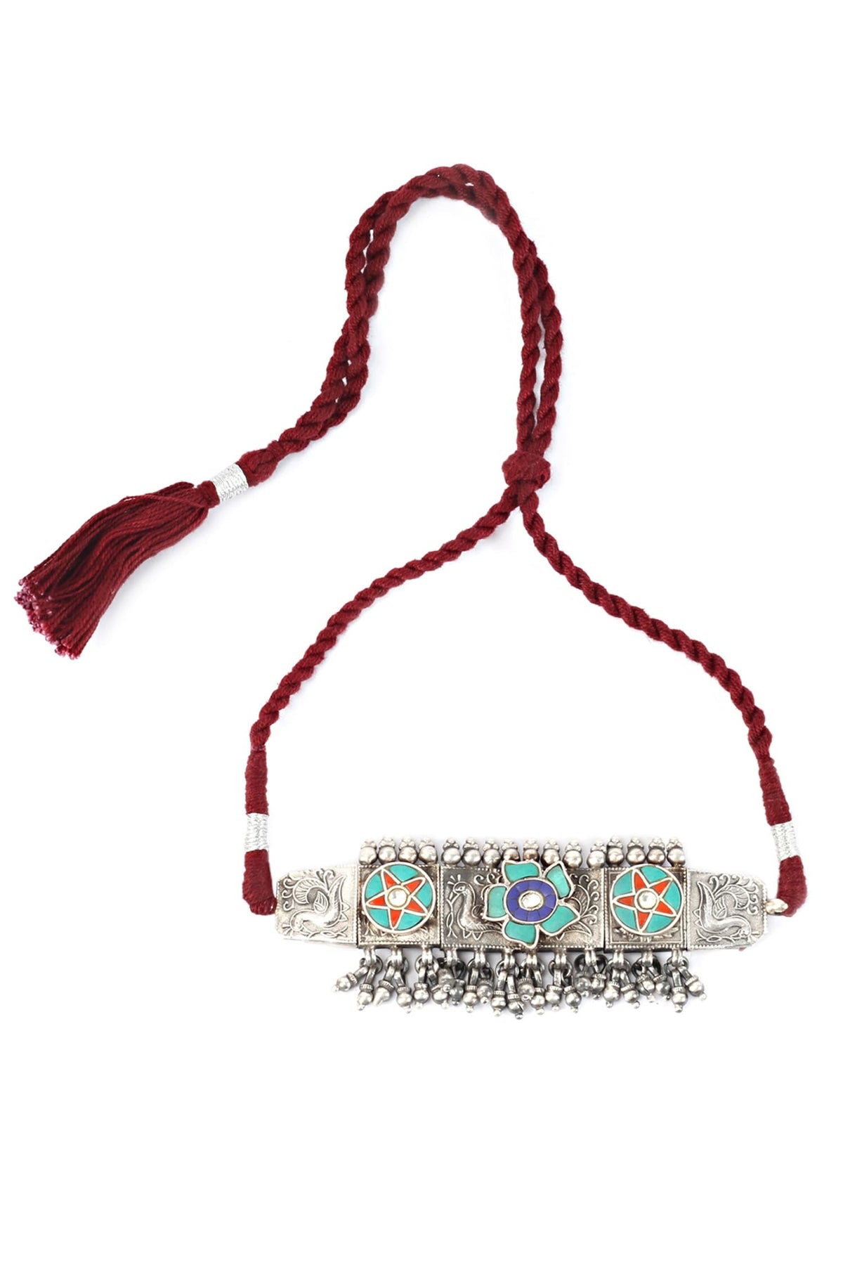 Handcrafted Carved Choker 