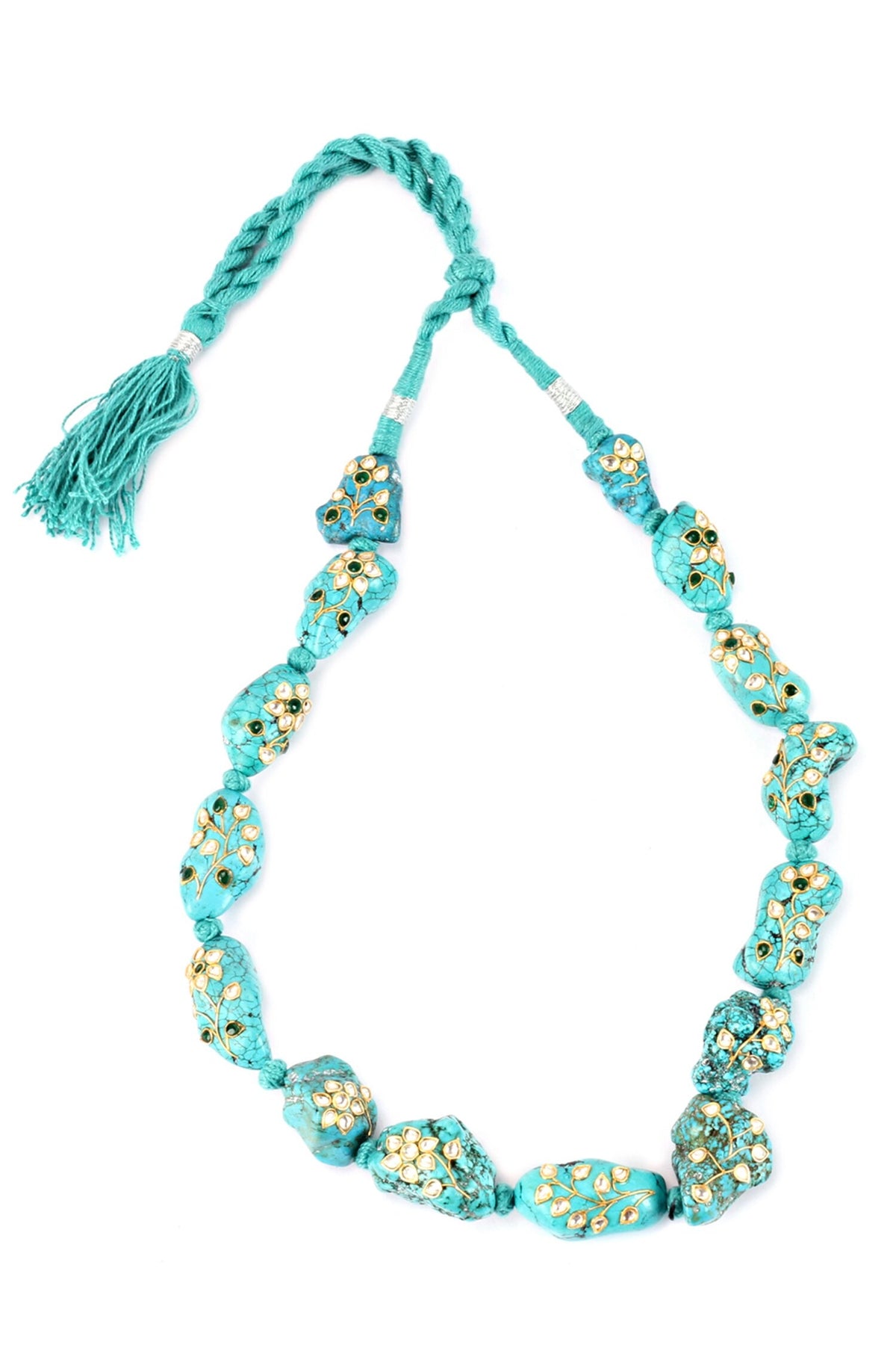 Handcrafted Stone Embellished Choker 