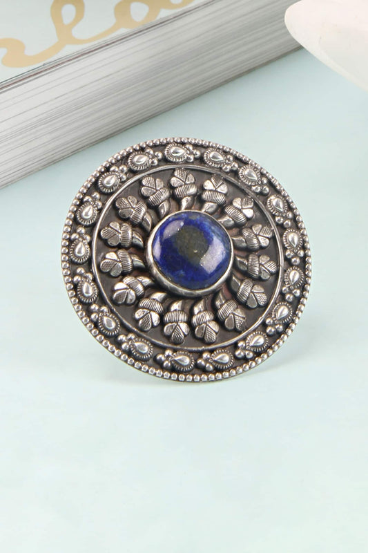 Handcrafted Carved Ring 