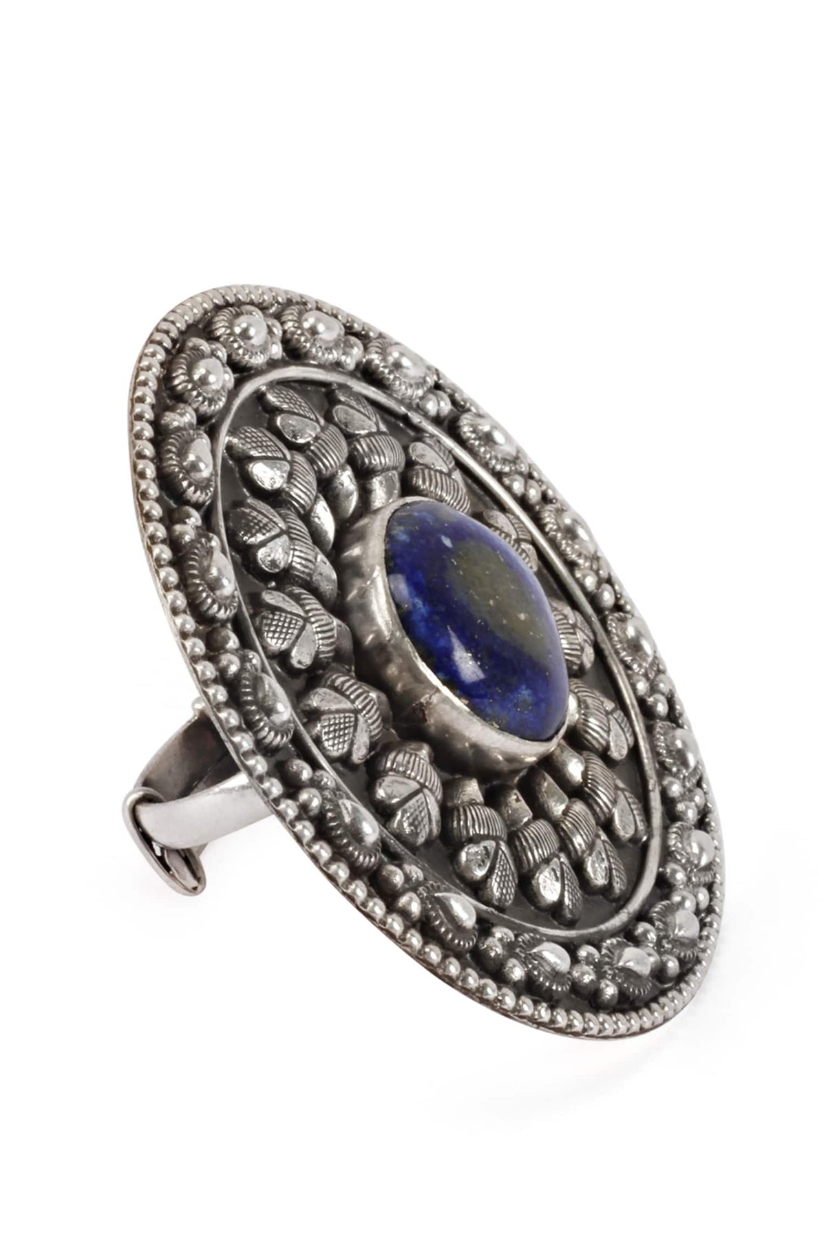 Handcrafted Carved Ring 