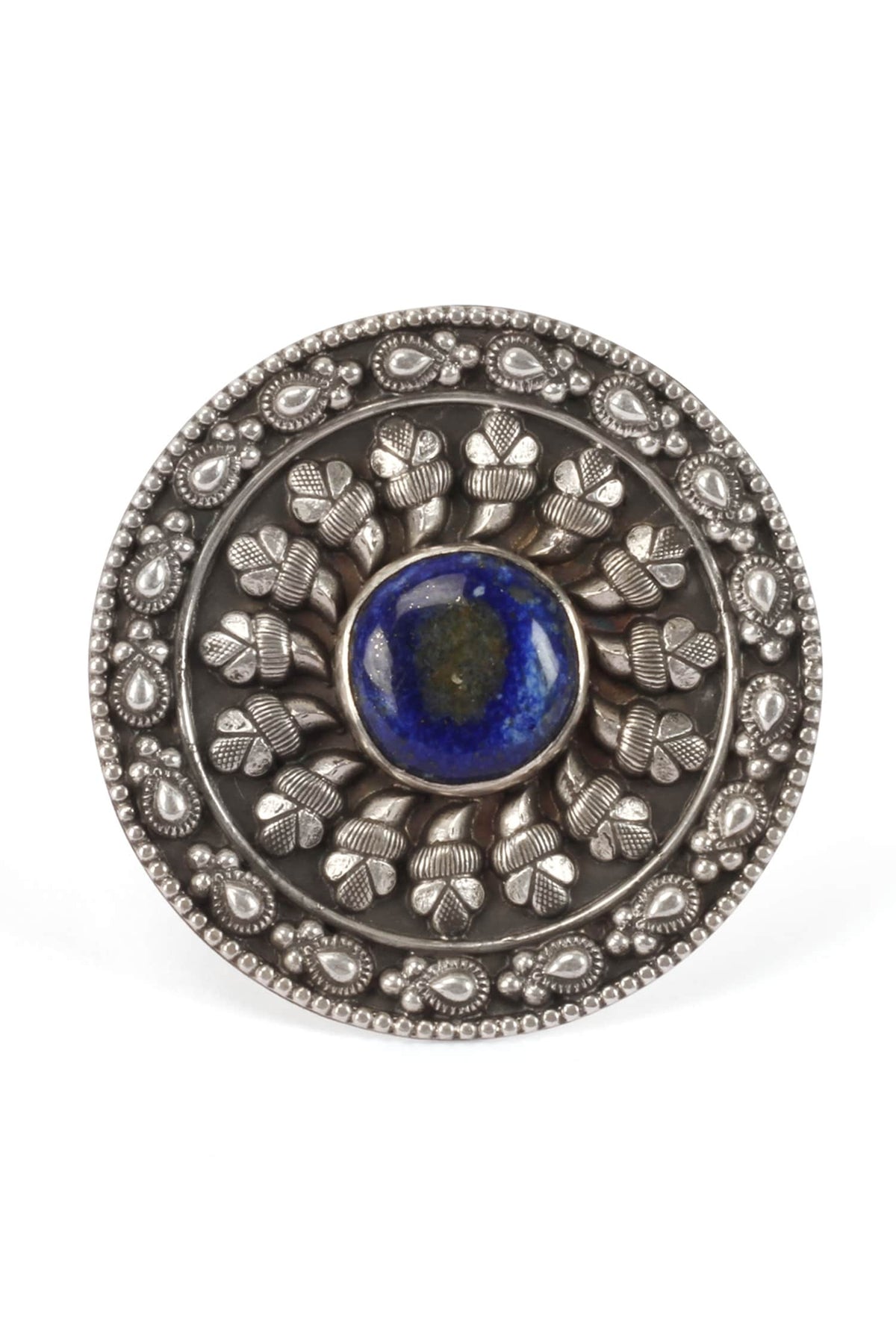 Handcrafted Carved Ring 