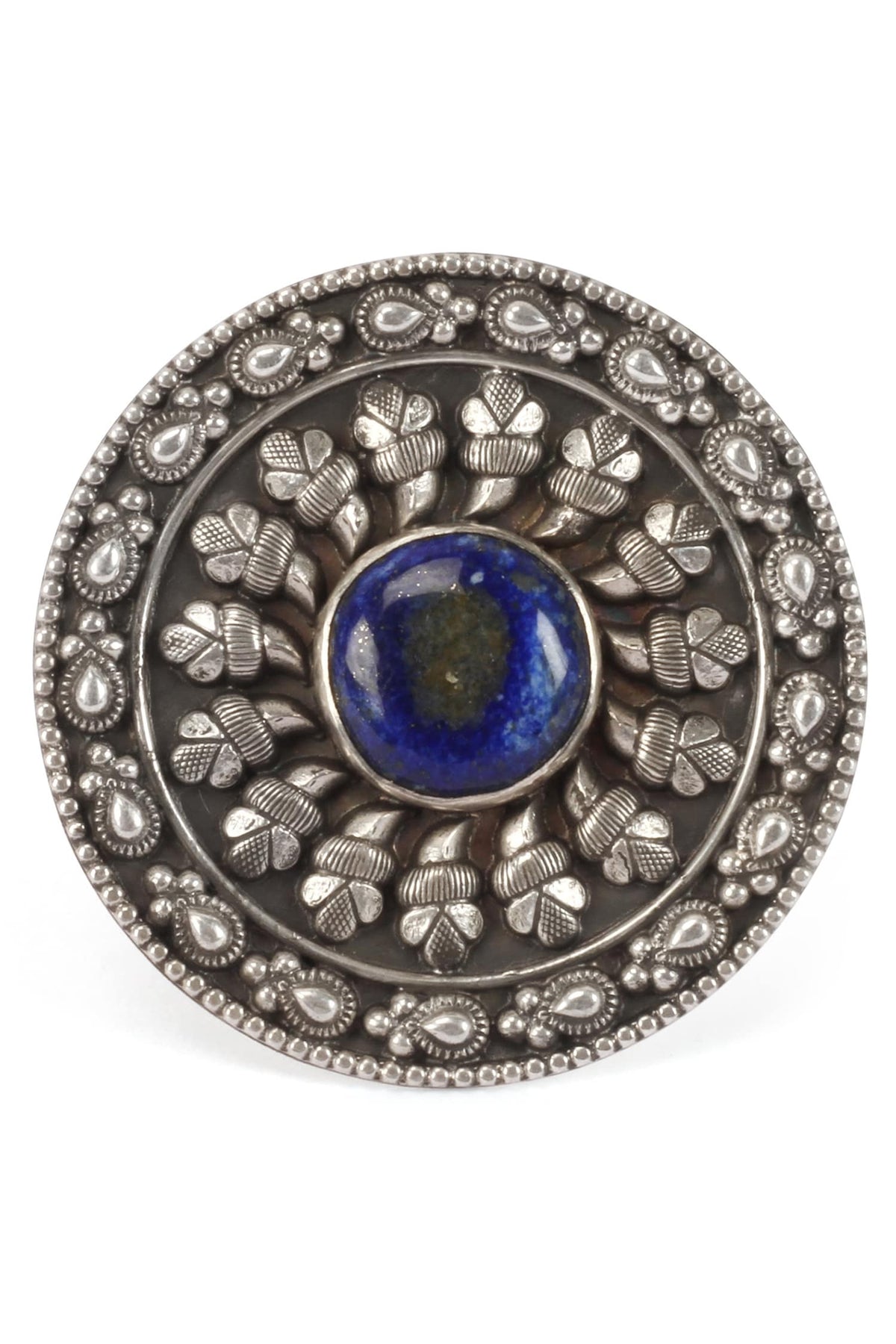 Handcrafted Carved Ring 