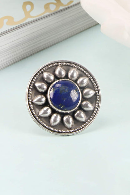 Handcrafted Carved Ring 
