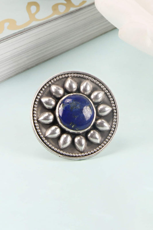 Handcrafted Carved Ring 