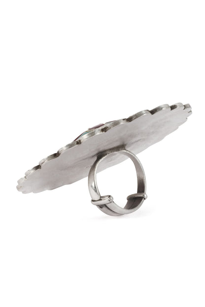 Handcrafted Carved Ring 