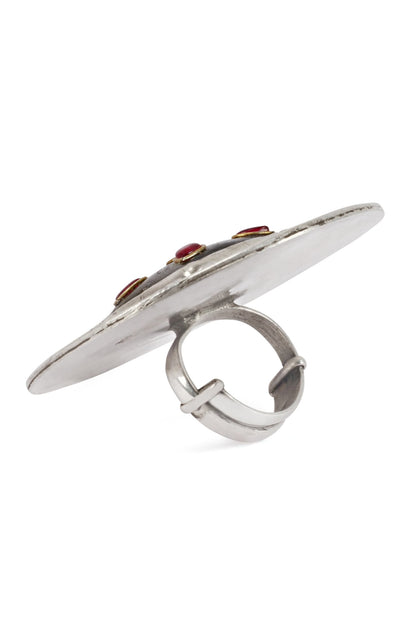 Handcrafted Carved Ring 