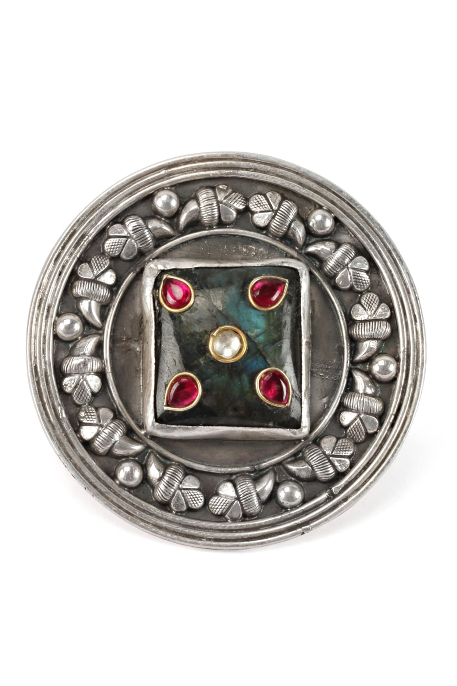 Handcrafted Carved Ring 