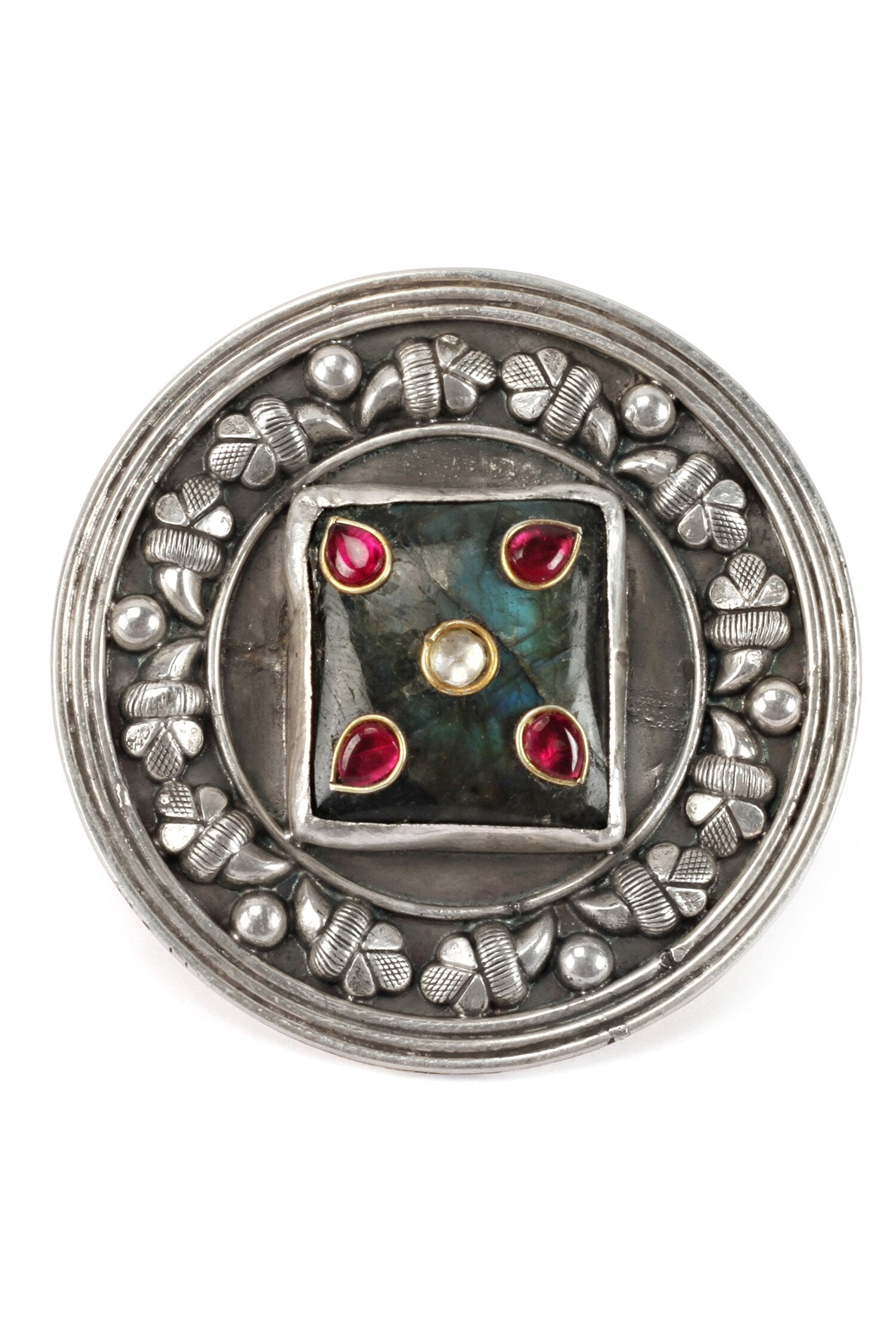 Handcrafted Carved Ring 