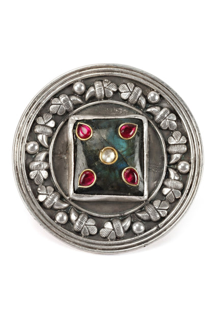 Handcrafted Carved Ring 