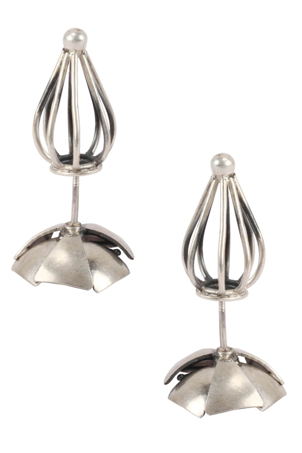 Handcrafted Carved Earrings 