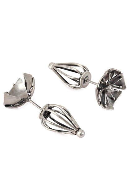 Handcrafted Carved Earrings 