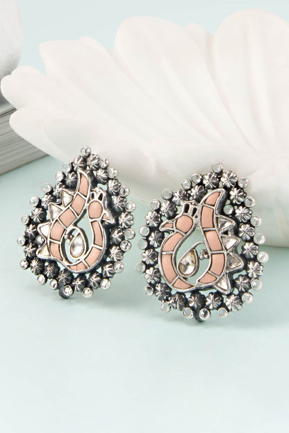 Handcrafted Carved Studs 