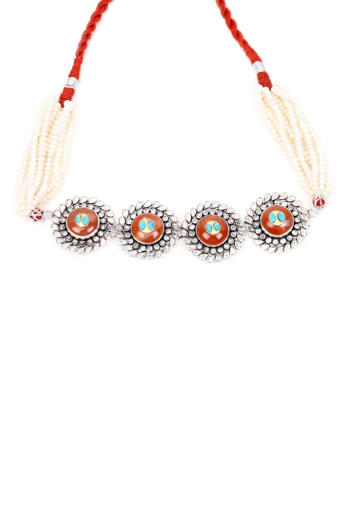 Handcrafted Carved Choker 