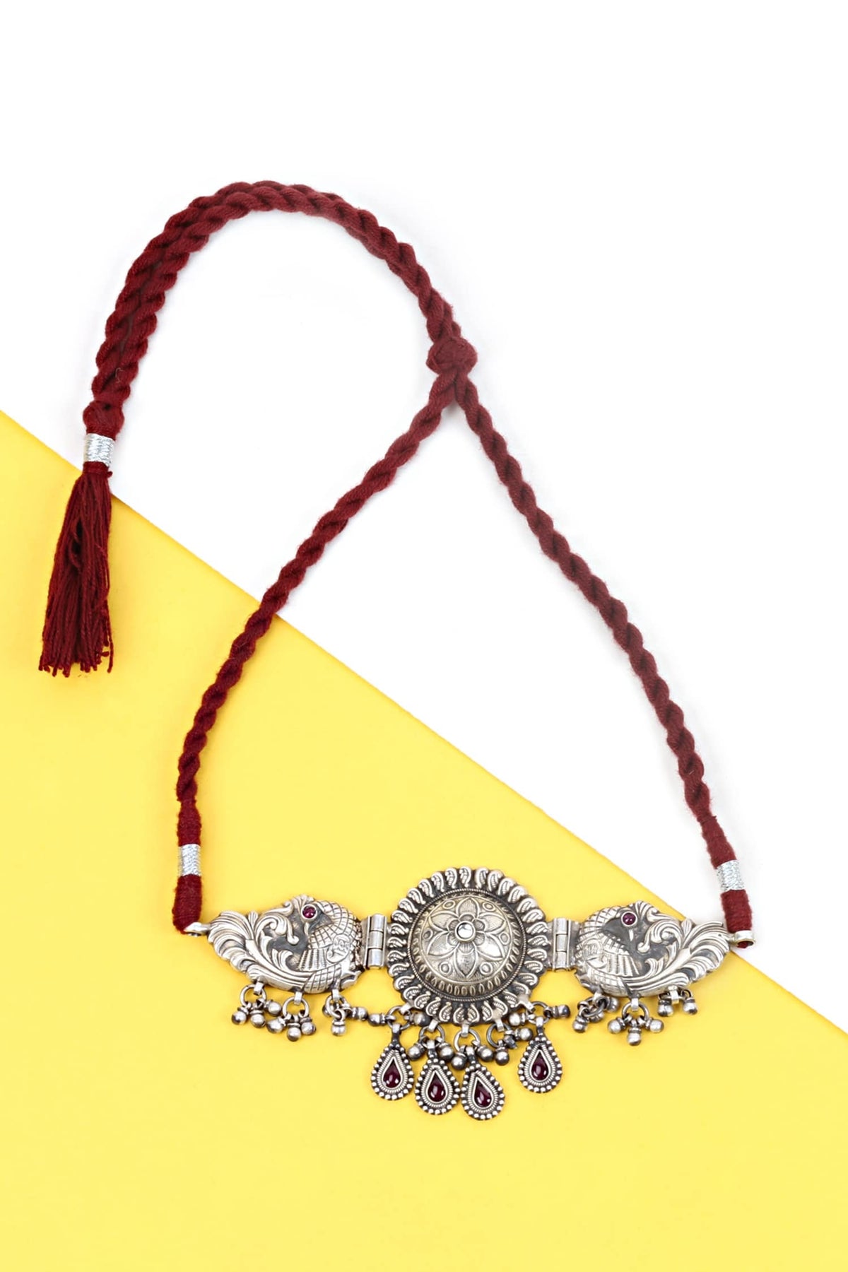 Handcrafted Carved Choker 