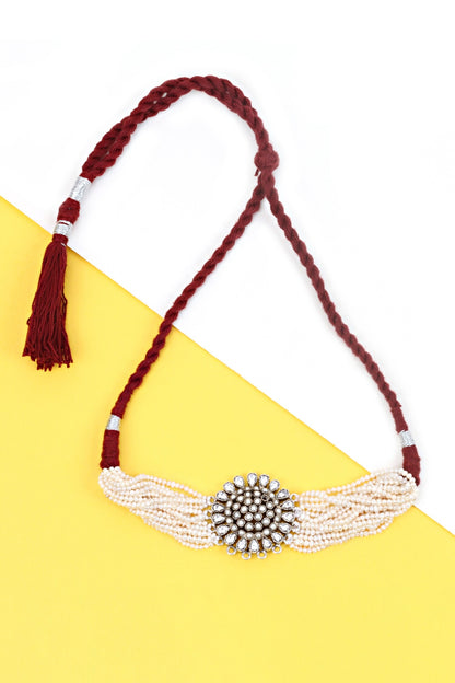 Handcrafted Beaded Choker 