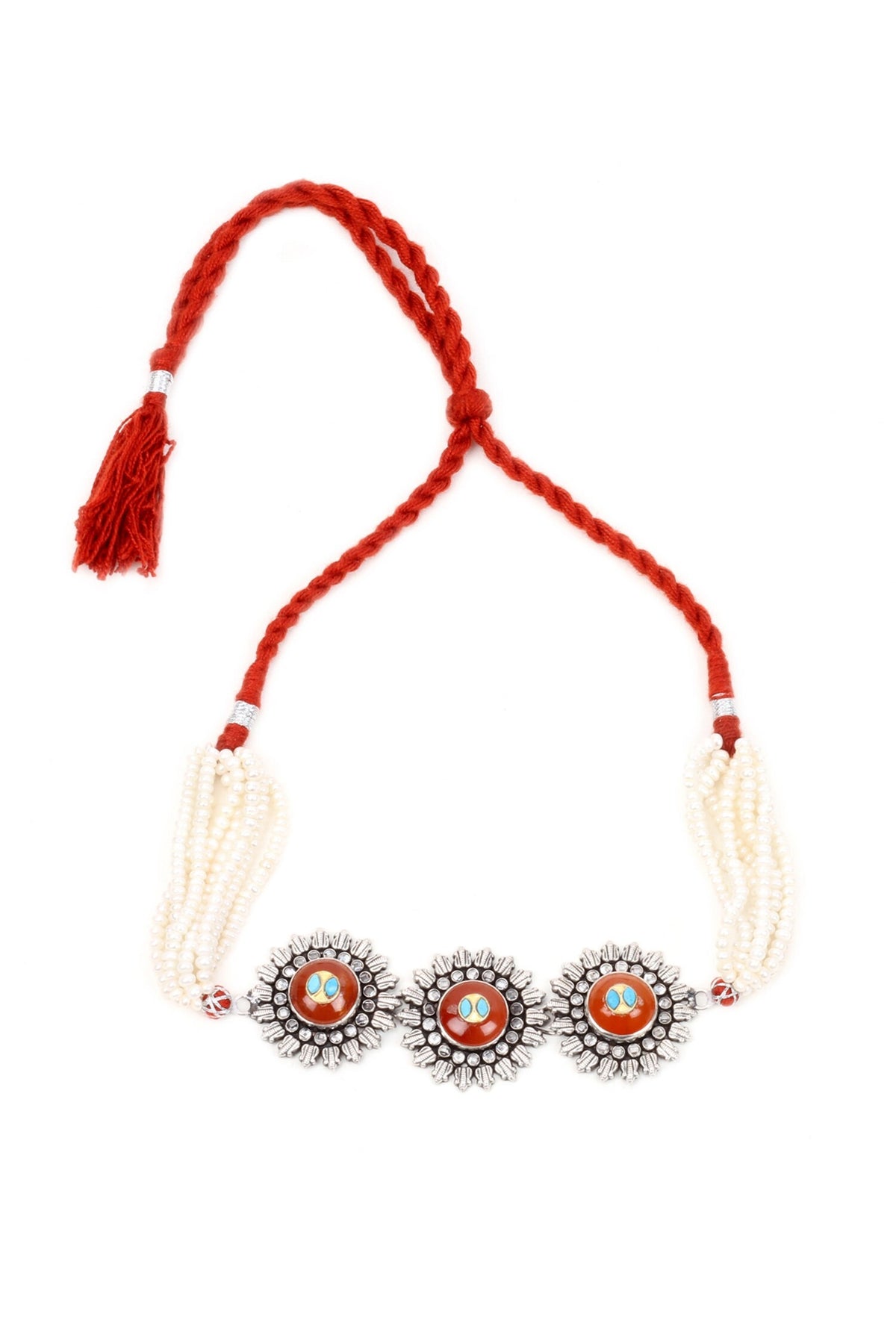 Handcrafted Stone Studded Choker 