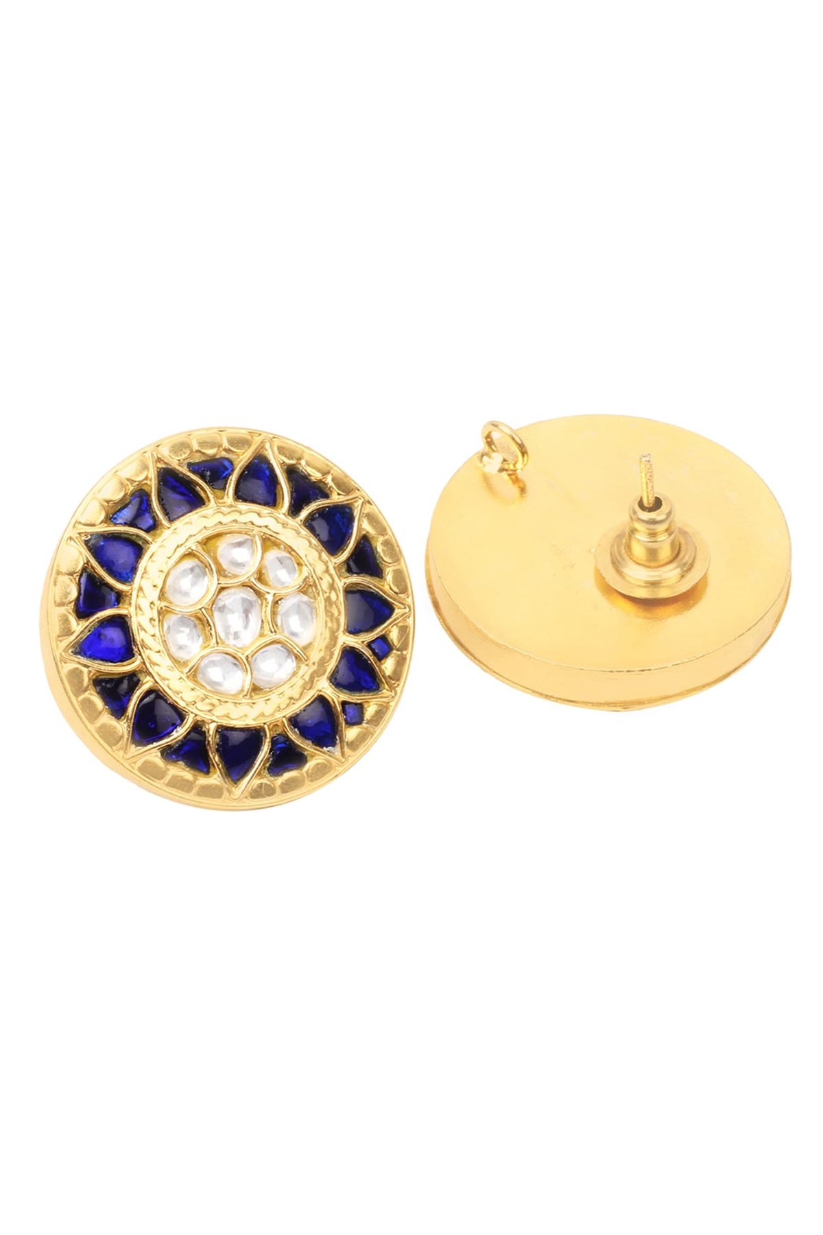 Handcrafted Circular Studs 
