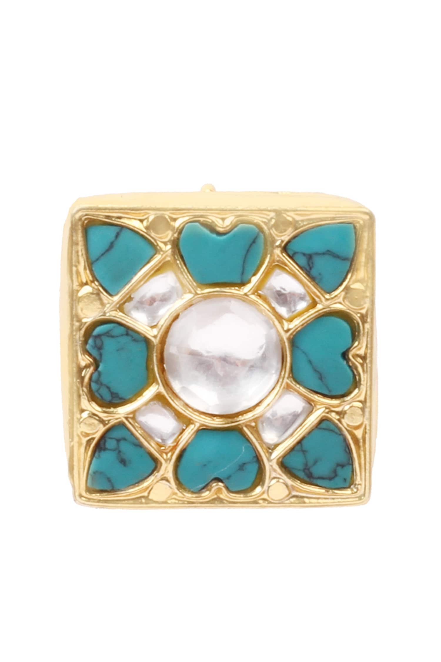Handcrafted Square Studs 