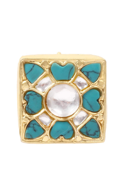 Handcrafted Square Studs 