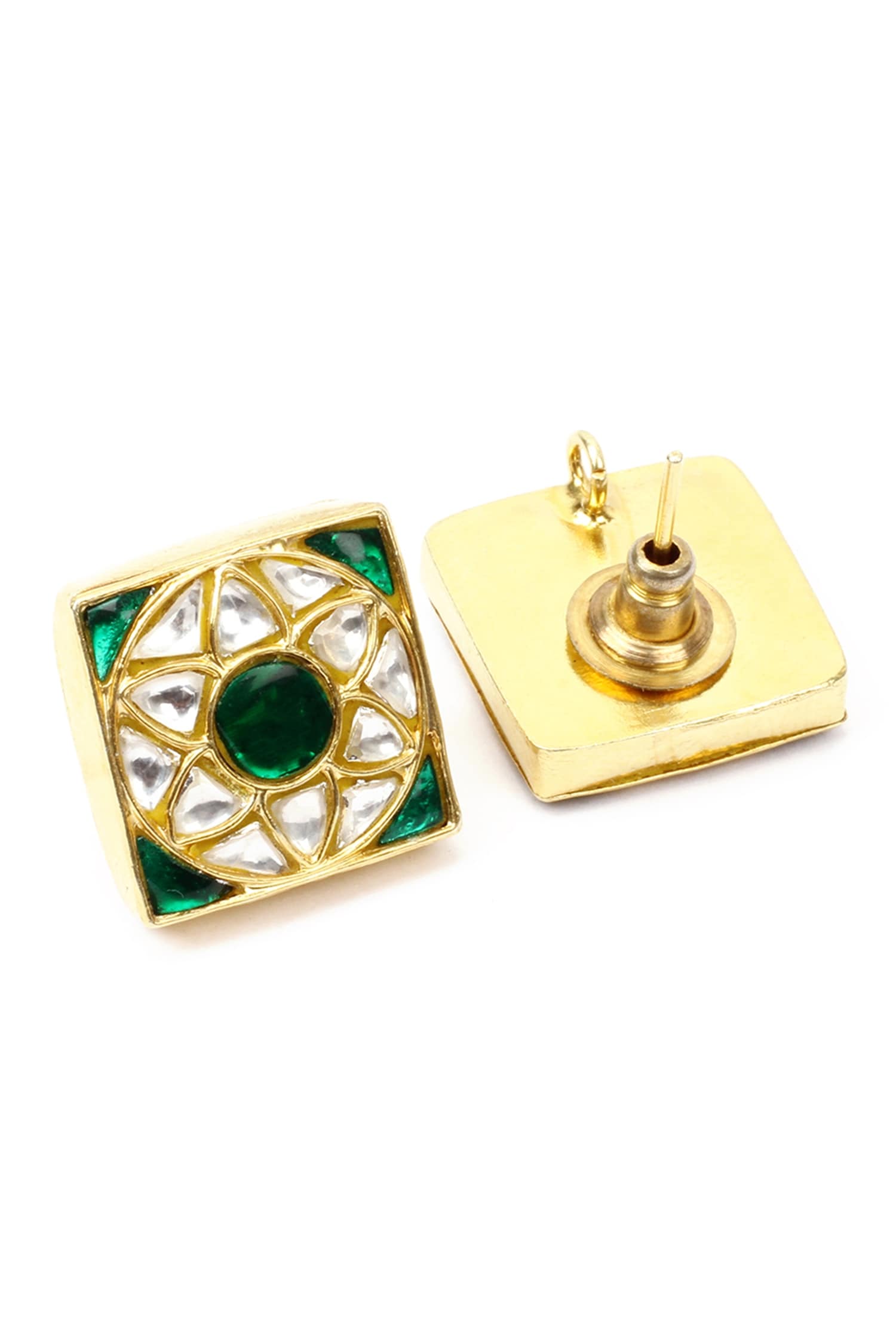 Handcrafted Square Studs 
