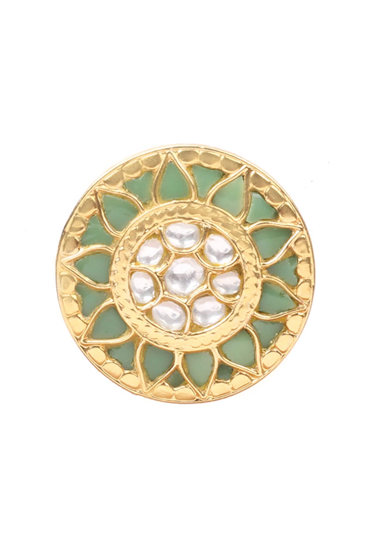 Handcrafted Stone Embellished Studs 