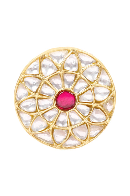 Handcrafted Floral Carved Studs 